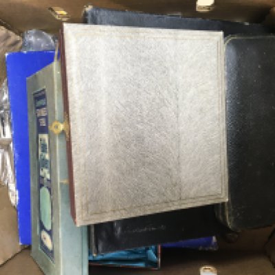 A Collection of cutlery and a corona typewriter