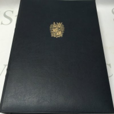 The gilt set of the Churchill centenary medals (23 total) by John Pinches. Postage B