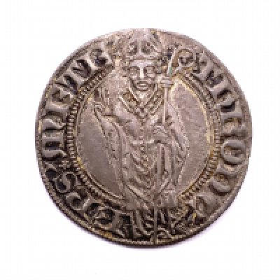 FRANCE, Provincial. Metz (Bishophric). Thierry V de Boppart. 1365-1384. (25mm, 3.33 g). GVF.