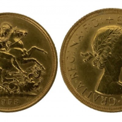 An Elizabeth II 1958 Full sovereign. (A)