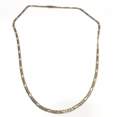 A 9ct gold chain. 6.75g and 51cm long. Postage A