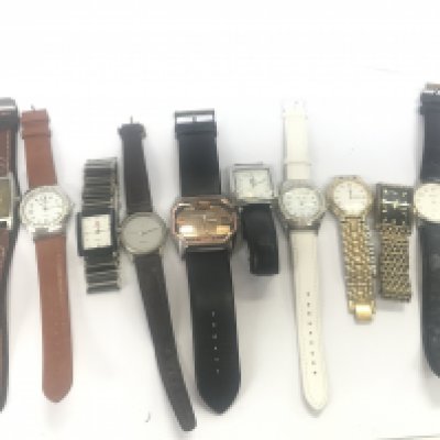 A collection of 10 Watches - all seen working