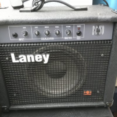 A Laney BC30 30W bass combo amplifier.