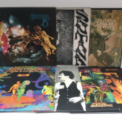 Seven Santana LPs comprising the self titled debut, 'Abraxas', 'Amigos' and others.