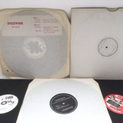 Five dance music 12" singles and EPs including a white label 'Bubblebath EP'.