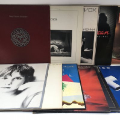 Eleven punk and post punk LPs by various artists including Joy Division, The Cure, Siouxsie & The Banshees and others.