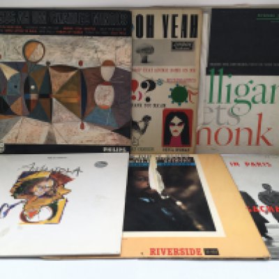 A collection of jazz and classical LPs, 10" records and 78s by various artists including Charles Mingus, Miles Davis and others plus some acetates.