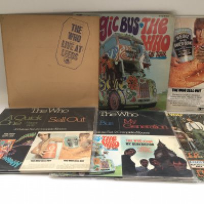 Six LPs by The Who comprising both UK and US original and 180g pressings.