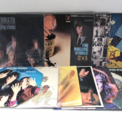Eleven LPs by The Rolling Stones comprising UK and foreign pressings including 'Aftermath', 'Exile On Main Street' and others.