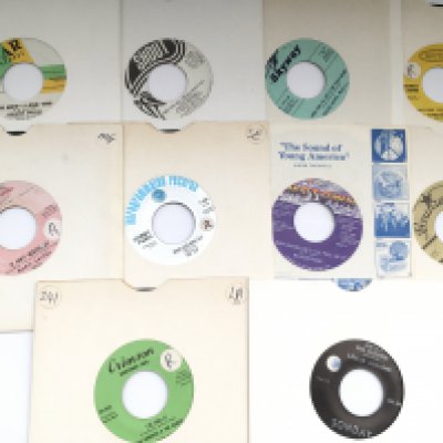 Ten rare US soul and Northern soul 7" singles by various artists including The Otisettes, Louise Lewis, Bobby Paris and others.