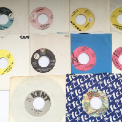 Ten rare US soul and Northern soul 7" singles by various artists including Sam & Kitty, James Lewis, The Ethics and others.