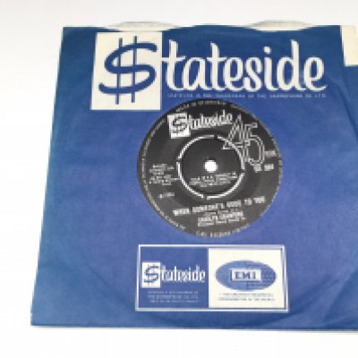A rare Northern soul 7" single by Carolyn Crawford 'When Someone's Good To You' b/w 'My Heart' on Stateside SS 384. Ex/Ex.