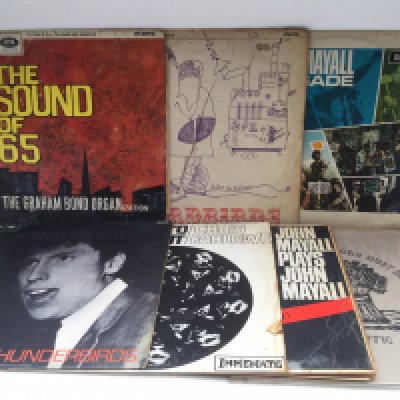 Thirteen blues and soul LPs by various artists including Yardbirds, Chris Farlowe, John Mayall and others