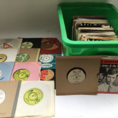 A collection of promo discs and acetates by various artists including Deep Purple, Otis Redding, Fats Domino, Smokey Robinson and many more.