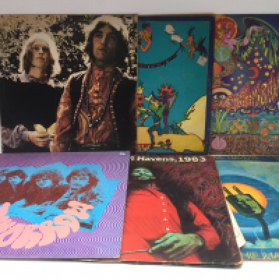 Twelve psych and prog rock LPs by various artists including Incredible String Band, Tomorrow, Yes and others. Some condition issues.
