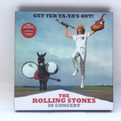 A Rolling Stones 'Get Yer Ya-Ya's Out' 40th anniversary multi LP/CD/DVD deluxe box set complete with book and inserts.