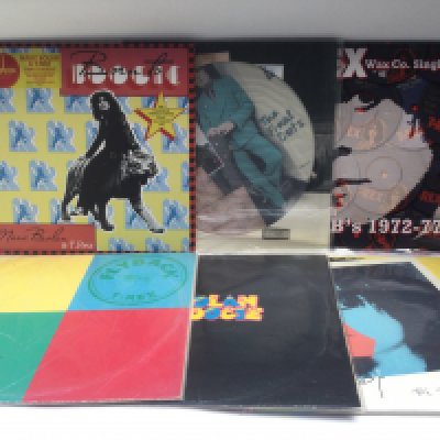 Six Marc Bolan & T Rex LPs comprising a numbered record store day coloured vinyl 'Born To Boogie', 'The Final Cuts' picture disc and others.