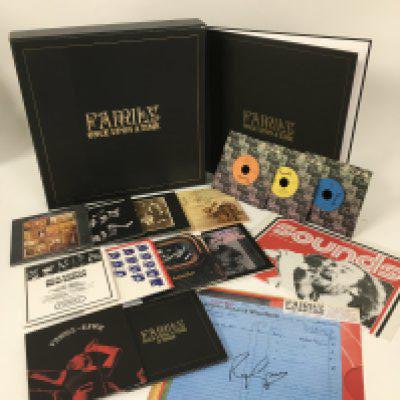 A limited edition and numbered 'Once Upon A Time' by Family multi CD box set signed by Roger Chapman together with a Roger Chapman CD box set (2).