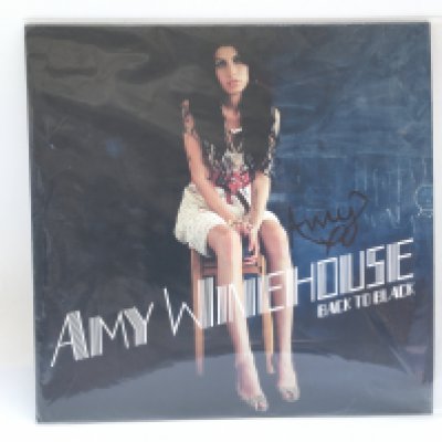 A genuine signed Amy Winehouse 'Back To Black' LP. The album was originally won by the vendor as part of a national radio competition in 2006.