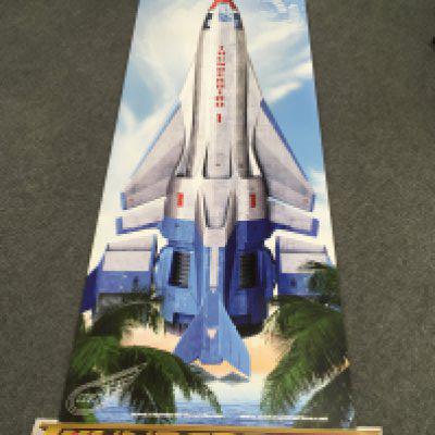 A collection of modern film posters, approx 30 in total. Titles include The Bourne Identity, Master And Commander, Thunderbirds and others.