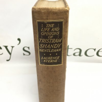 A copy of the life and opinions of Tristram Shandy Gentleman by Laurence Sterne. Limited edition number 365 of 1000. Postage B