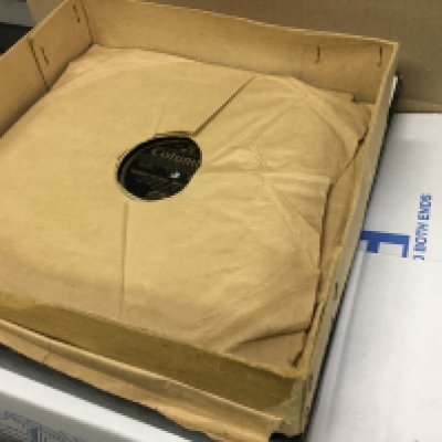 A box of LPs and 78s including Peggy lee, Sinatra, Ella Fitzgerald. NO RESERVE