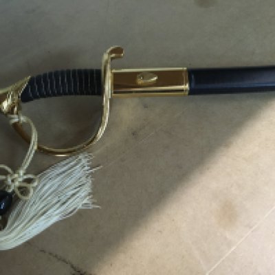 A reproduction civil war Cavalry sword .