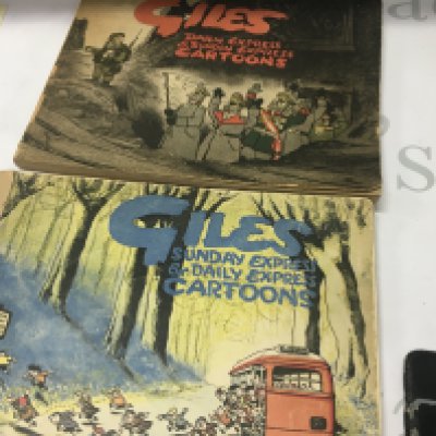 Giles cartoons 1st and 3rd editions