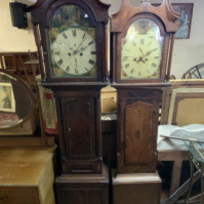 3 Antique Long case clocks (spares and repairs).