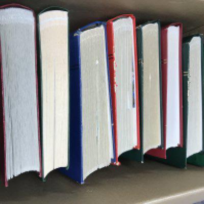 8 Albums of world and commonwealth stamps.