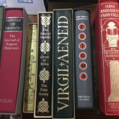 A collection of 25 folio Society books.