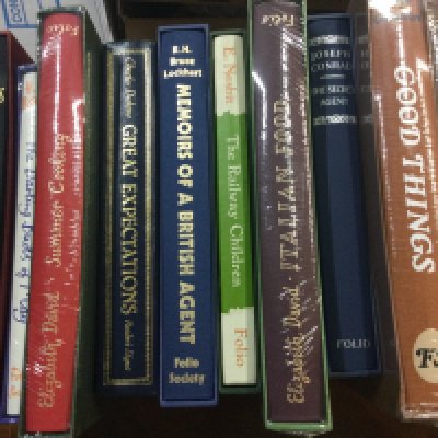 A collection of 22 books including folio Society.