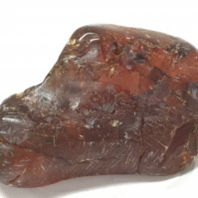 A Baltic amber 70g 3" 8cm long. Postage category A