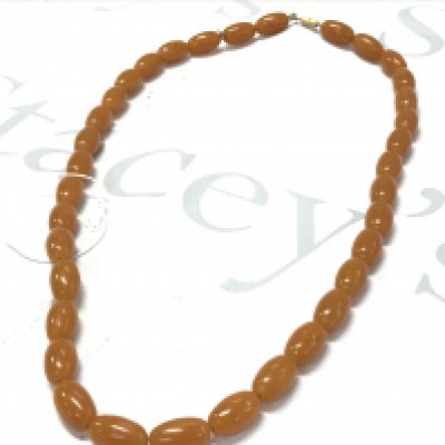 Amber necklace, 45g, 68cm . Postage category A