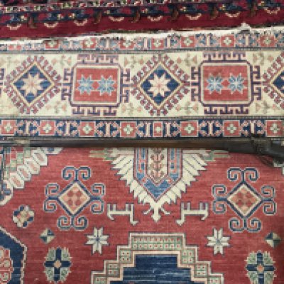 An Afghan or Indian Jazail Rifle with matchlock action applied metal ornamentation.