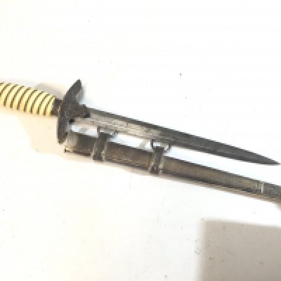 A German Third Reich II world war Luftwaffe officers presentation dagger maker Paul Weyersberg.