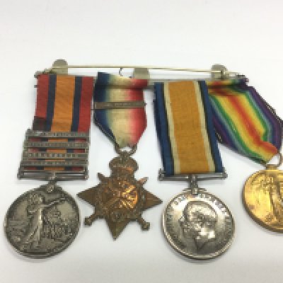 A Victorian South Africa medal WW1 medals. Shipping category A