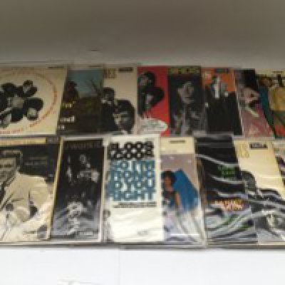 A collection of EPs by various artists from the 1960s onwards including The Rolling Stones, Billy Fury, Yardbirds, Bob Dylan and others.