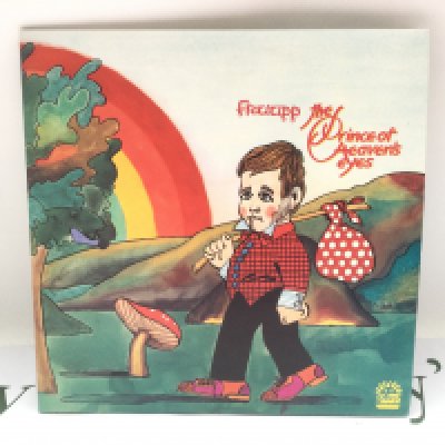 A first UK pressing of 'The Prince Of Heaven's Eyes' by Fruupp complete with 16 page book. Ex/Ex.
