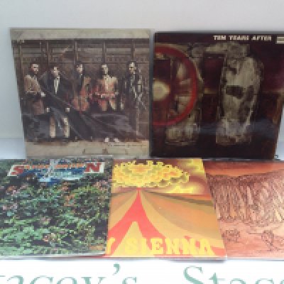 Five blues rock LPs by Savoy Brown, The Aynsley Dunbar Retaliation and Ten Years After comprising 'Raw Sienna', 'Stonedhenge' and others.