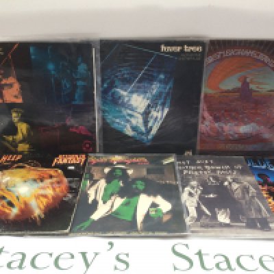 Fifteen psych rock LPs by various artists including The Grateful Dead, Vanilla Fudge, Uriah Heep and others.