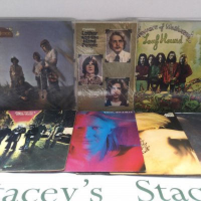 Fifteen psych rock and blues rock LPs by various artists including John Dummer Band, Edgar Winter's White Trash, Leaf Hound and others.