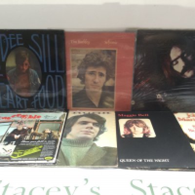 Fourteen folk rock LPs by various artists including The Incredible String Band (180g pressing), Judee Sill, Roy Harper and others.