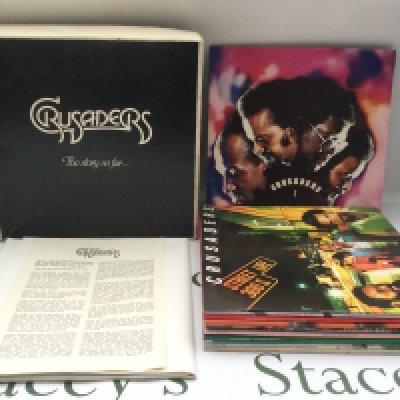 A Crusaders 13LP promotional box set complete with MCA Records insert and fold out poster.