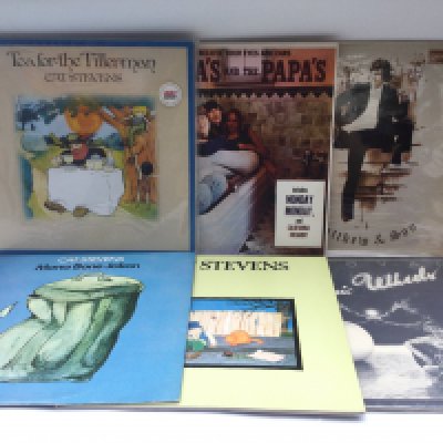 Six LPs by Cat Stevens, Donovan and The Mamas And The Papas comprising original and 180g pressings.