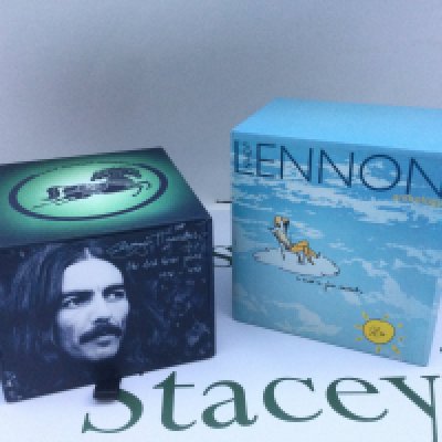 A George Harrison 'The Dark Horse Years' CD/DVD box set and a John Lennon 'Anthology' CD box set (2).