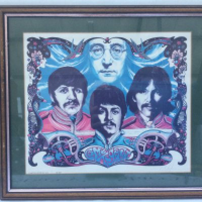 Two signed and numbered limited edition prints of The Beatles comprising 'Come Together' by Rob Larson 70/500 and 'The Fab Four' by Trevor Horswell 145/450.
