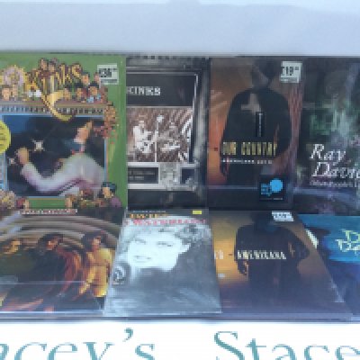 Eight Kinks and solo LPs comprising mainly sealed 180g pressings including 'Village Green Preservation Society', 'Americana', 'Everybody's In Showbiz' and others.