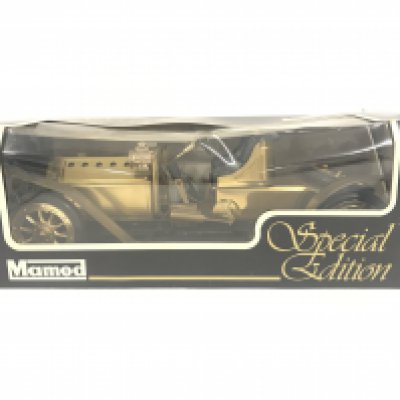 A Boxed Mamod Live Steam Roadster. Brass Finish. Limited Edition.