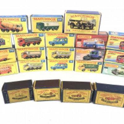 A Collection of Various Boxed Matchbox Vehicles.